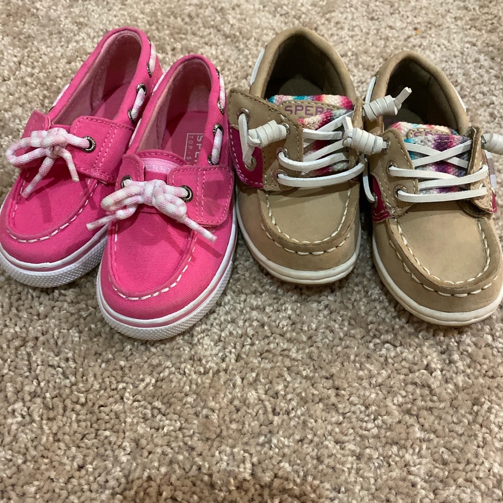 Sperry Bundle- 2 pairs Toddler/Kids Size 6M